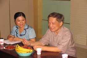 刘正义教授在发言