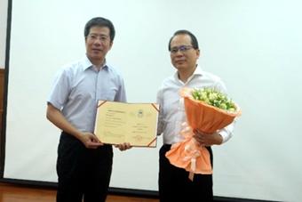 Pro. Huang’s appointment ceremony