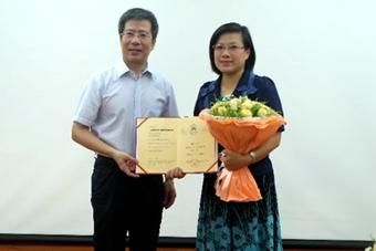 Pro. Chen’s appointment ceremony