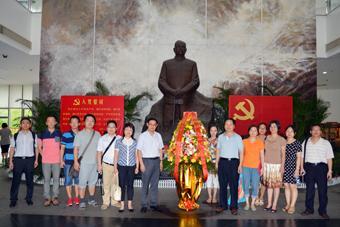 visiting Ye Jianying Marshal Memorial Hall