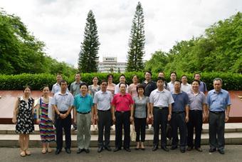 visiting Meizhou military sub-area