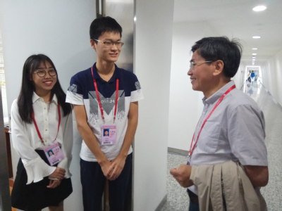 看望实习学生