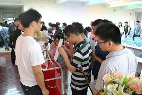 师生现场投票