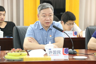 化学与化工学院许国民书记发言