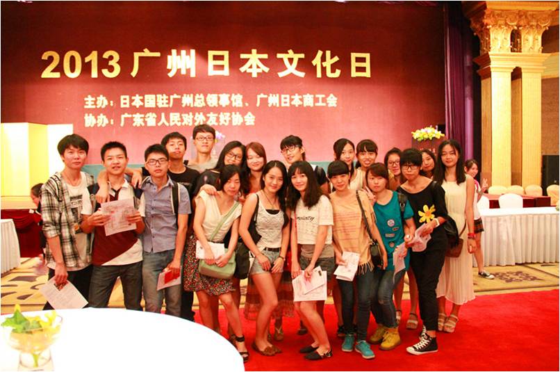 2012级日语班合照
