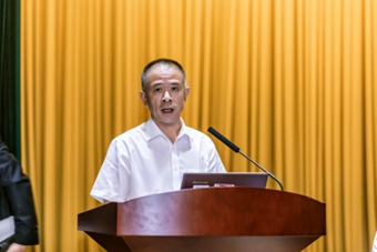 中建四局党委副书记、工会主席陈天雪致辞