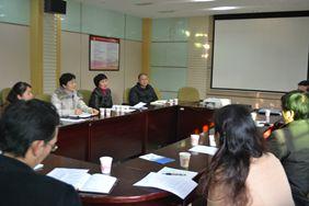 调研现场老师积极发言