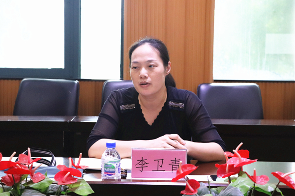 李卫青副校长调研法学院