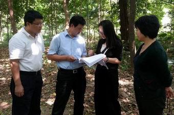 彭新一校长现场调研