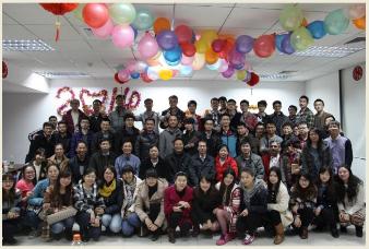 课题组2014年全家福