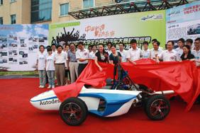 Releasing the formula car Releasing the formula car