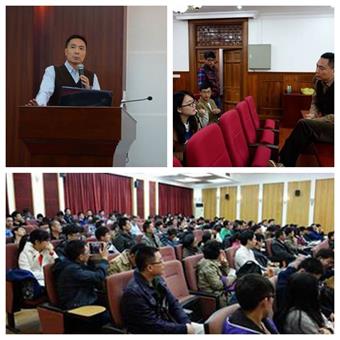 李宁衍老师的讲座现场座无虚席 李宁衍老师的讲座现场座无虚席