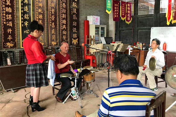 小洲村参观